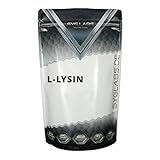 L-Lysin Pulver 100% rein - 1000g Aminosäure Lysin - 1kg - ohne Zusatzstoffe - vegan -mit Messlöffel