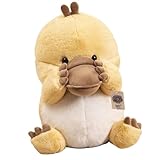 Xiyocadt Schnabeltier Otter Kuscheltier, Cartoon Gefüllte Plüschtier Kissen Puppe, Stofftier Geburtstag Geschenk für Platypus Heimdekoration Kissen Spielzeug (Schnabeltier,30cm)