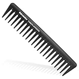 NEU: Störtebekker® Premium Styling Kamm Herren - Bruchfester Haarkamm Herren Grob - Carbon Kamm Männer grobzinkig - 19cm Antistatischer Styling Haar Kamm - für Haare & Bart - Für das perfekte Finish