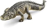 SCHLEICH WILD Life | Alligator 14727 | detailgetreue Tierfiguren | Zoo Spielzeug Jungen und Mädchen | Deko für Geburtstag | Spielfigur ab 3 Jahren | 19 x 6 x 4 cm
