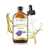 EUQEE Lavendelöl Ätherisches Öl 118ml, Naturrein Ätherische Öle für Diffuser, Reine Lavendelöl für Aromatherapie, Luftbefeuchter, Entspannung