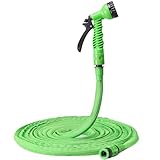 Navaris Flexibler Gartenschlauch 7,5-15m - Flexibel mit 7...