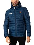 ellesse Herren Lombardy Padded Jacket Mantel, Navy, L EU