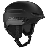 Scott Chase 2 Plus Helmet Schwarz, Ski- und Snowboardhelm, Größe S - Farbe Black