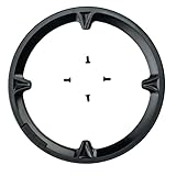 LUXU Fahrrad Kettenblatt Guard,Kunststoff Kettenschutz Ring Protector Abdeckung,Fahrrad Kettenrad Kurbeln Guard Protector Abdeckung für Mountainbikes Rennräder,schwarze 42t Disc und Schrauben(Schwarz)