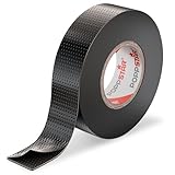 POPPSTAR selbstverschweißendes Isolierband, universal, 5m x 19mm x 0,76mm, schwarz, 1 Rolle