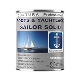 Bootslack Yachtlack Seidenmatt Contura Holzlack Thekenlack Klarlack Außen Holzschutz (250ml.)