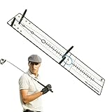 Spiegeltrainer | Tragbare Schwung-Trainingshilfen | Putter Spiegel-Ausrichtungslinien zur Regulierung der Putter-Aktion und Ausrichtung von Swin