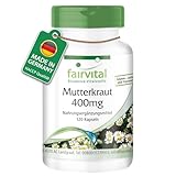 Fairvital | Mutterkraut 400 mg - 120 Kapseln für 4 Monate -...