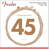 Fender 7060 Akustikbass-Saiten, Phosphorbronze, .45-.100 Stärke, (4)