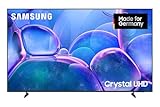 Samsung Crystal UHD 4K U7099F 75 Zoll (189 cm) LED Fernseher, Crystal Prozessor 4K, MetalStream Design, SmartThings, Knox Security, Gaming Hub, AI Upscaling, Kostenlose Inhalte, Smart AI TV