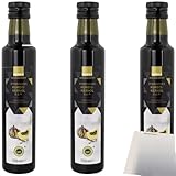 usy Bundle für Edeka Genussmomente Kürbiskernöl 3er Pack (3x250ml Glas) + usy Block