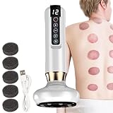 Schröpftherapiegerät, Smart Dynamic Cupping Therapys Set, Smart Cupping Therapys Massagegerät, Anti-Cellulite-Massagegerät, Elektrisches Vakuum-GuaSha-Werkzeug, Elektrisches Körper Massagegerät