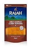 Rajah Mild Madras Currypulver – Aromatische...