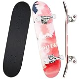 WeSkate Skateboard Anfänger - 31x8 Zoll Komplette Cruiser...