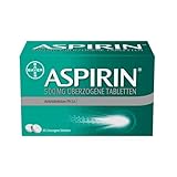 Aspirin Tablette | gegen Kopfschmerzen | schnelle und effektive Wirkung | gute Verträglichkeit klinisch belegt | 500mg ASS | 80 Stück