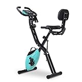 Merax Fitness Bike, Heimtrainer Klappbar, Magnetische...
