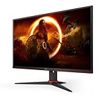 AOC Gaming Q27G2E - 27 Zoll QHD Monitor, 155 Hz, 1 ms MPRT, FreeSync Premium (2560x1440, HDMI, DisplayPort) schwarz/rot