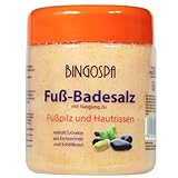 Fuß-Badesalz mit Neigung zu Fußpilz und Hautrissen 550g BINGOSPA