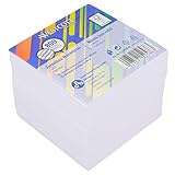 Westcott Notizzettel weiß 800 Blatt Nachfüllpack | Notizblock mit 9 x 9 cm großen Blättern in weiß | Nachfüllset für Spenderbox | FSC-zertifiziertes Papier 80g/m² | E-733199 00