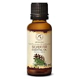 Edeltannennadelöl 30ml - Weihnachtsbaumduft - Picea Abies Leaf Oil - Österreich - 100% Naturreines Ätherisches Tannenöl – Guten für Sauna, Aromatherapie, Diffuser - Silver Fir Oil