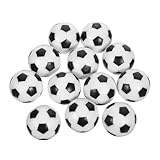 Abaodam 16 Stück Teiliges Mini Tischfußball Bälle Tischkicker Ersatzbälle für Tischfußballspiel Indoor Party Spielspaß