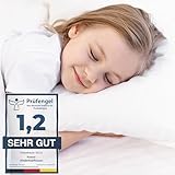 Kinderkopfkissen Kissen 40x60 - Ergonomisches Kissen Kinder...