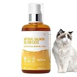 Lachsöl Für Hunde - 200ml Flüssiges Fischöl Ergänzungsfutter,Natürliches Hochwirksames Hundeergänzungsmittel Für Gelenkgesundheit, Hautpflege & Tägliches Wohlbefinden
