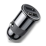 Baseus 31A Dual Port Smart Car Charger (CA06) Schwarz