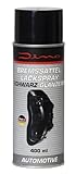 Dino Bremssattellack 1K Spray Lackspray 400ml, SCHWARZ