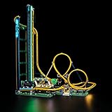 BRIKSMAX 10303 Led Licht für LEGO Looping-Achterbahn - Compatible with Lego Icons Bausteinen Modell - Ohne Lego Set