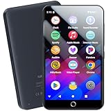 96GB MP3 Player Spotify mit WiFi Bluetooth, 4 Zoll Touchscreen, Android 13 MP4 Player, Audible Compatible, FM Radio, Amazon Music, Deezer, Pandora, Play Store (96GB)