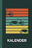 Kalender: Lastenrad I Tourenplaner I Lastenfahrrad Fahrradfahrer I Weißes Papier I A5 Format I [Undatiert] Jahresplaner Routen-Planer I Transport Rad