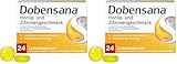 Dobensana Honig und Zitrone Lutschtabletten 1,2mg/0,6mg – Halstabletten zur Schmerzlinderung bei leichten Halsschmerzen – 1 x 24 Tabletten (Packung mit 2)