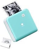 Phomemo M02 Pro 300 DPI Mini Drucker,Thermodrucker Bluetooth Fotodrucker für Handy,Druckgröße 15,25,53mm,für iOS und Android, Studium,Scrapbooking,Fotos,Notizen - Grün