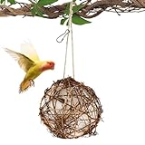 Vogel-Nisthaus, Vogelnistmaterialien, Globushaus, nachfüllbare Außenstation, Kolibri