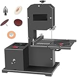 Multifunktions-Bandsägetisch, 800 W, 1750 U/min zum Polieren, Schleifen, Schneiden, Schleifen, ideal für DIY-Holzbearbeitungsprojekte