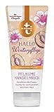 t: by tetesept Cremedusche 'Hallo Winterpflege' – Duschgel mit pflegender Komposition, Mandelmilch & Pflaumenextrakt - Pflegedusche vegan – 3 x 200 ml