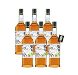 Giffard 6er-Set Haselnuss Sirup Sirop Noisette Hazelnut Syrup 6x1L
