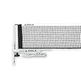 JOOLA 31013 Tischtennisnetz Snapper-Indoor Garnitur Freizeitsport Höhenverstellbar mit Feststellschraube - Klemmtechnik, silber/schwarz, one size