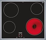 Siemens ET645HE17 iQ100 Kochfeld / Edelstahl / 58,3 cm / touchControl-Bedienung / schwarz