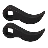 Gucagle Hebeleisenschlüssel-Adapterkopf, Brecheisen-Adapterkopf, Werkzeug, verstellbarer Winkelkopf, starke Hebelstange, passend für 1/2-Zoll-Ratschenschlüssel mit offenem Ende, für