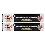 2x AUTOSOL Aluminium Polish Aluminiumpolitur Politur Alu Reiniger Paste 75 ml