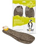 biped minimal sole Zubiri - 2 Paar Einlegesohlen für Barfußschuhe - Filzsohlen aus echtem Wollfilz - passen in Minimalschuhe für Erwachsene und Kinder(41)