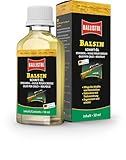 BALLISTOL 23030 Balsin Schaft-Öl hell - Holzschutz gegen Regen, Nässe, Fäulnis und Schimmel - 50 ml Flasche