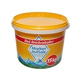 Bad Reichenhaller Marken Jodsalz, 1 x 15 kg Eimer