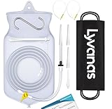 Lyvanas Einlauf Set Zur Darmreinigung (BPA- Und Phthalatfrei) - 2 Liter Klistier Set In Vollausstattung Für Alle Einläufe - Premium Reise Irrigator Set