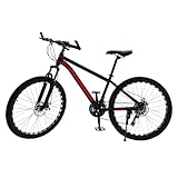 26 Zoll Mountainbike, Outdoor Bike mit Super Großer Tragfähigkeit, 21 Gang Energiesparendes Mountainbike, Geeignet für Jugendliche, Männer, Frauen, Jungen und Mädchen