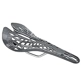 Tissting Carbon Rennrad Sitz Mountainbike Sattel, Leichter Glänzender Vollcarbon Sattel, Slippy Curves Ultraleichter Fahrradsattel, für MTB Rennradsattel