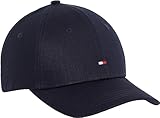 Tommy Hilfiger Damen Cap Essential Flag Basecap, Blau (Space Blue), Onesize